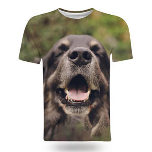 Camiseta de Hombre 2023 con Estampado 3D de Perro, Talla Grande, Manga Corta, Transpirable, de Poliéster, para Uso Casual de Verano - Product Image 4