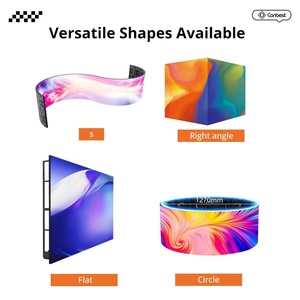 Modulo LED Flessibile Anti-Interferenza <span class=keywords><strong>di</strong></span> Segnale P1.2, Pannello Curvo Stabile per Musei Storici e Pareti Espositive Digitali Culturali - Product Image 2