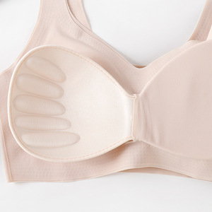 Confortável Sexy Seamless Bra <span class=keywords><strong>Push</strong></span> up Sutiã Plus Size das mulheres Bras Wireless Backless Bralette Yoga Vest Bras Underwear - Product Image 2