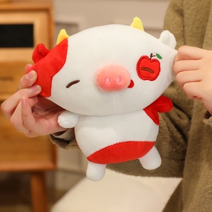 Divertidos Peluches de <span class=keywords><strong>Cerdo</strong></span> y <span class=keywords><strong>Vaca</strong></span> con Temática de Frutas, Juguetes de <span class=keywords><strong>Peluche</strong></span>, Regalos Perfectos para Niños, Juguetes de Compañía, Decoración del Hogar - Product Image 5