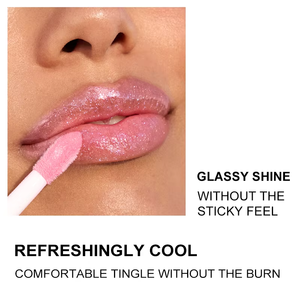 ลิปกลอสประกายมุกประกายระยิบระยับลิปกลอสแบบกำหนดเองได้ติดทนนาน OEM - Product Image 2