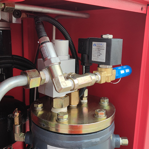 Máy Nén Khí Trục Vít Xách Tay <span class=keywords><strong>Mini</strong></span> Duy Nhất Giai Đoạn Nhà Sử Dụng Trục Vít Máy Nén Khí Với Bánh Xe - Product Image 5