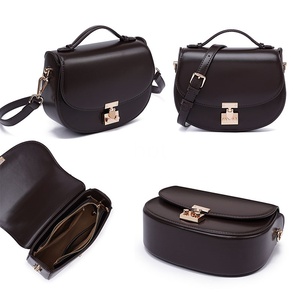 Bolsos de Hombro Pequeños Personalizados de Cuero PU Retro Minimalistas para Mujer, Bolso Bandolera de Diseño Vintage de Lujo con Cierre - Product Image 5