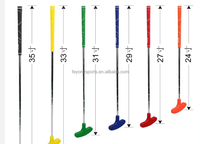 Mini-club de putter de golf double face multicolore pour enfants Tête en caoutchouc Putter en acier pour enfants Fitness Jouets de golf à dextérité droite