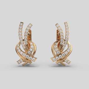 Luxury Round Brilliant Diamond <b>Stud</b> <b>Earrings</b> in 925 Sterling <b>Silver</b> Elegant Everyday Fine Jewelry - Product Image 6