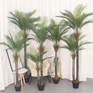 Árbol de Palma Artificial Grande y Realista de Plástico, Estilo Tropical, para Decoración del Hogar, Bonsái, Pascua, Ecológico, para Interiores - Product Image 5