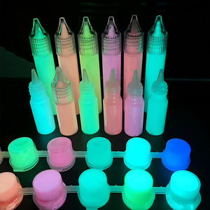 Pennarello Fotoluminescente Blu Cielo di Alta Qualità, Punta 1.0mm, <span class=keywords><strong>Inchiostro</strong></span> Cancellabile a Secco e a Umido, 12 Colori, Halloween - Product Image 5