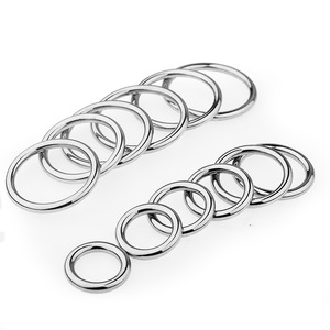 Ronde Haan Ringen Sex Metal Behuizing Gebonden Scrotum Cock Ring Rvs Penis Ring Seksspeeltje Voor Mannen - Product Image 4