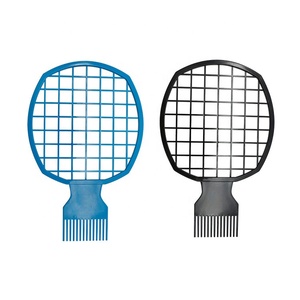 Haute qualité Afro Pick Coil Twist peigne ensemble meilleur vendeur en plastique cheveux bouclés bobines cheveux Curl éponge - Product Image 4