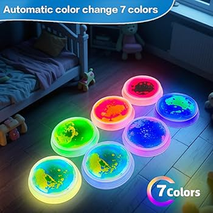 Piedras Luminosas Sensoriales LED, Baldosas de Gel que se Iluminan, Entrenamiento de Equilibrio para Niños, Equipo para Sala Sensorial, Tapete de Juego - Product Image 3