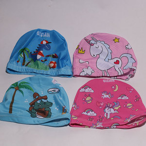 Gorro <span class=keywords><strong>de</strong></span> Natación Infantil Cómodo con Estampado <span class=keywords><strong>de</strong></span> Dibujos Animados, Equipo <span class=keywords><strong>de</strong></span> Natación <span class=keywords><strong>para</strong></span> Niños y Niñas Hecho <span class=keywords><strong>de</strong></span> Nailon, Silicona y Látex - Product Image 3