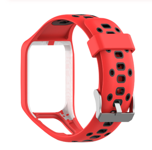 Thay Thế Silicone ban nhạc dây đeo cho <span class=keywords><strong>TomTom</strong></span> 2 3 Series Runner 2 3 Spark 3 Series golfer 2 Phiêu lưu mạo hiểm <span class=keywords><strong>GPS</strong></span> Đồng hồ - Product Image 3
