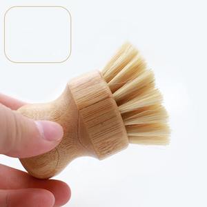 Cepillo para Platos y Fregadero de Bambú Ecológico al por Mayor con Cerdas de Sisal, Herramienta Duradera para Limpieza de Cocina - Product Image 4