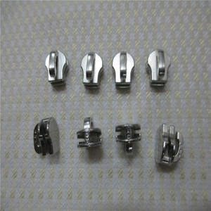 Pour Ykk <span class=keywords><strong>Excella</strong></span> No. 3 Extracteur de fermeture à glissière de tête Original importé métal écologique argenté brillant pour sacs/vêtements de maroquinerie - Product Image 5