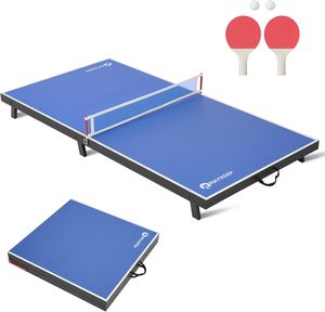 Table de <span class=keywords><strong>ping</strong></span>-<span class=keywords><strong>pong</strong></span> portable et pliable pour le sport, <span class=keywords><strong>jeu</strong></span> de tennis de table d'intérieur avec matériau MDF - Product Image 2