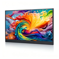 Moniteur portable 16 pouces 1k 2.5k à prix d'usine avec support magnétique, spécialement conçu pour les professionnels, le travail, les jeux et la vidéo