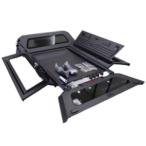 Cubierta Personalizable para Camioneta <span class=keywords><strong>4x4</strong></span>, Compatible con <span class=keywords><strong>Toyota</strong></span> <span class=keywords><strong>Tundra</strong></span> de 5.5 y 6.5 pies, de Aluminio/Acero con Ventanas de Vidrio - Product Image 5
