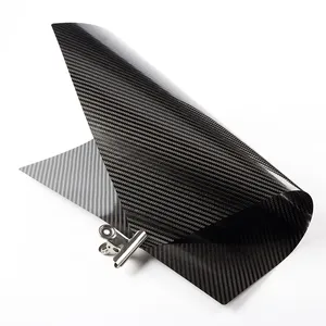 新款锻造碳纤维复合板混合无序纹理碳纤维板材批发