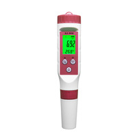 Testeur de qualité de l'eau intelligent 4 en 1, pH, TDS, EC, analyseur professionnel de la qualité de l'eau potable pour aquarium