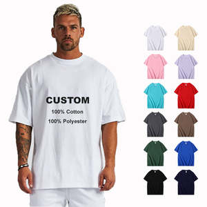 High Quality 100% Cotton <b>Silk</b> Screen Printed Short Sleeve Regular Fit Unisex Eco-Friendly Casual Blank T-<b>Shirt</b> for <b>Men</b> - Product Image 1