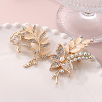 Bros Kupu-kupu Fashion dari Bahan Alloy, Aksesoris Bunga, Corsage Serbaguna, Pin Kerah Wanita Kreatif, Elegan