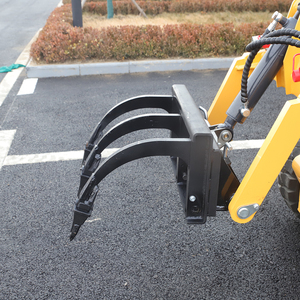 Accessoires pour chargeuse-pelleteuse hydraulique Tarière hydraulique Poste de forage Trou Digger Tondeuse à gazon Tarière Perceuse Rotary Tiller - Product Image 4