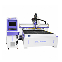 Máquina Fresadora CNC ATC Jinan Mosencnc con Mesa de Vacío, Cambio Automático de Herramientas, 3 Ejes, para Trabajar la Madera, con Motor de Alta Potencia
