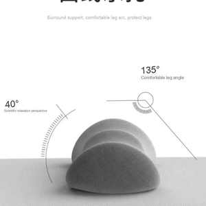 Almohada Ergonómica de Espuma Viscoelástica para Dormir de Lado, Cojín de Soporte para Piernas para Aliviar el Dolor de Cadera, Espalda y Articulaciones, Funda Lavable - Product Image 6