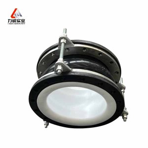 Khe co giãn cao su EPDM NBR với khe co giãn cao su linh hoạt bóng đơn được thiết kế với lớp lót PTFE - Product Image 1