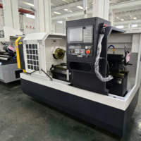Tour CNC horizontal à lit plat robuste et économique CK6150 Fanuc/GSK pour la fabrication de pièces métalliques générales