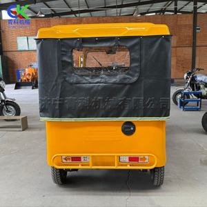 Motocicleta Triciclo Tuk Tuk de Tres Ruedas <span class=keywords><strong>con</strong></span> Cabina, Motor de Gasolina de 200cc, Motor de 1000W, Uso para Pasajeros <span class=keywords><strong>en</strong></span> India y África - Product Image 4