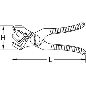 KS TOOLS Coupe-tuyau, Ø 6-35mm - Product Image 3