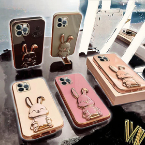 Ốp điện thoại <span class=keywords><strong>iPhone</strong></span> 11 12 13 14 Pro Max 15 16 Pro Max Model A53 cao cấp, chất liệu TPU mạ điện, thiết kế chân đế bảo vệ - Product Image 3