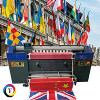 Imprimante numérique grand format TIFFAN 3,2 m x 1,6 m pour bannières, drapeaux et sublimation directe – Machine d'impression pour drapeaux