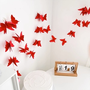 Guirlandes en papier papillon, couleurs dégradées, pour mariage, anniversaire, baby shower, fêtes et décoration de chambre d'enfant - Product Image 5