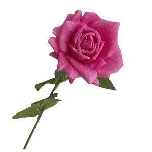 Rosas Individuales de Látex al por Mayor, Flores Artificiales de Tacto Real para Decoraciones de Bodas y Festividades - Centro de Mesa de Pascua y Navidad - Product Image 5