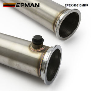 Tubo de Escape de Acero Inoxidable EPMAN Twister para VW Golf Audi MK5 MK6 GTI 2.0 <span class=keywords><strong>TSL</strong></span> EPEXH0610MK5 - Product Image 5