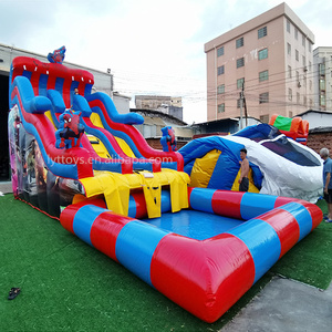 Tobogán Acuático Inflable de PVC Marca <span class=keywords><strong>LYT</strong></span>, Tamaño Personalizado, con Capacidad de 500 kg y 6 Años de Garantía, en Venta en Australia - Product Image 2
