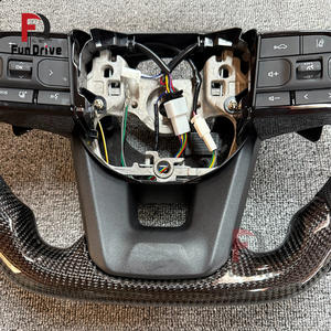 Volant sport de course en fibre de carbone véritable pour Landcruiser LC300 - Product Image 4