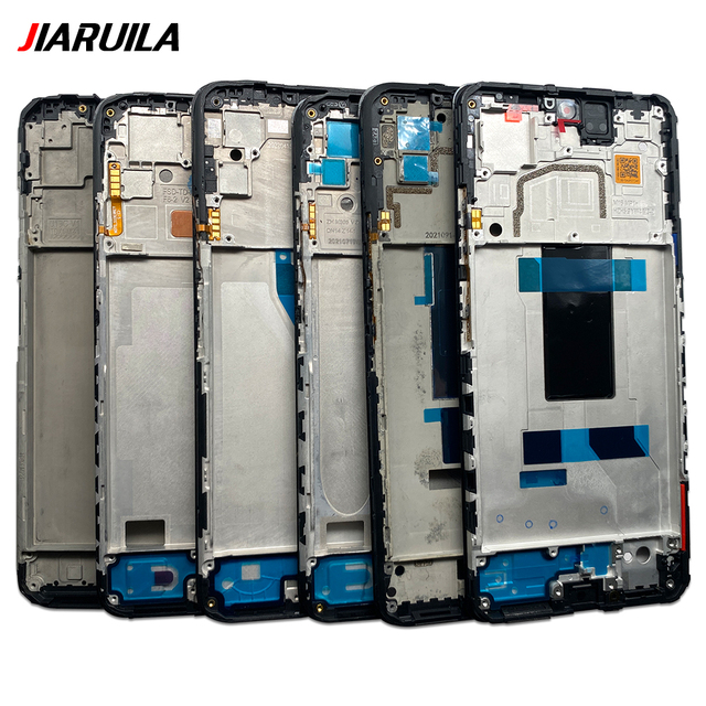 Mobile Phone Spare Parts LCD Frame Front Housing for Xiaomi Poco C65 X3 F3 F4 GT M3 M4 Pro 4G 5G M5S X5 X6 Pro Front Frame