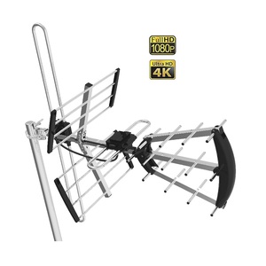 Antena VHF Exterior Plegable con Cable para Antena de TV FM, Antena de TV Digital HD de Largo Alcance - Product Image 1
