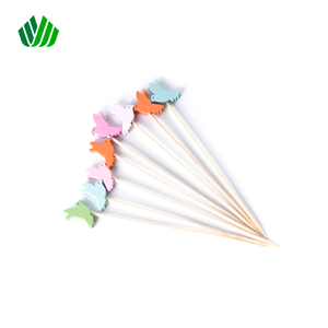 Palillos de Bambú Coloridos con Forma de Pájaro de 13 cm, Ecológicos, para Decoración de Cócteles en Fiestas de Cumpleaños de Primavera - Product Image 6