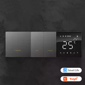 Smart Laffey Melhor Qualidade <span class=keywords><strong>Zigbee</strong></span> Termostato Tela de Toque <span class=keywords><strong>Zigbee</strong></span> Termostato da Sala de Controle do Telefone Inteligente - Product Image 2