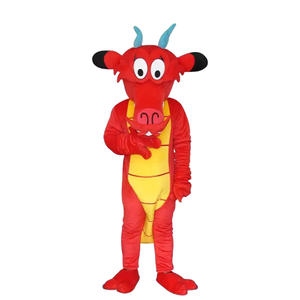 드래곤 만화 캐릭터 전신 의상 머리 덮개 공룡 그림 성능 프로모션 마스코트 의류 - Product Image 2