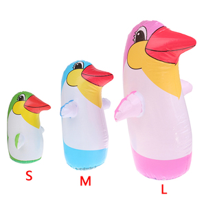 Wholesale Custom High Quality PVC Water-Filled Toys Indoor and <strong>Outdoor</strong> Children's Inflatable Penguin <strong>Boxing</strong> <strong>Bags</strong> for Sale - Product Image 5