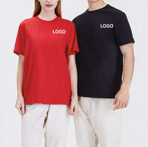 Camisetas unisex con cuello redondo, fabricantes de ropa, camisetas de calidad para hombre, camisetas pesadas, venta al por mayor - Product Image 1