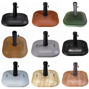 Artiz Granite <strong>Umbrella</strong> <strong>Base</strong> 20kg <strong>Steel</strong> <strong>Umbrella</strong> <strong>Base</strong> Weight for Parasol - Product Image 2
