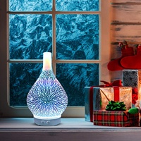 2024 vente chaude ultrasons 3D OEM diffuseur d'arôme en gros aromathérapie machine de parfum électronique humidificateur en verre