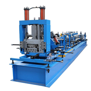 U Omega Pile Making Automatische C Z Pfetten walzen form maschine für Dach bahnen - Product Image 2