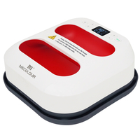 Presse à chaud manuelle portable mini 9''x9'' à chauffe rapide pour T-shirts, casquettes et sublimation vinyle